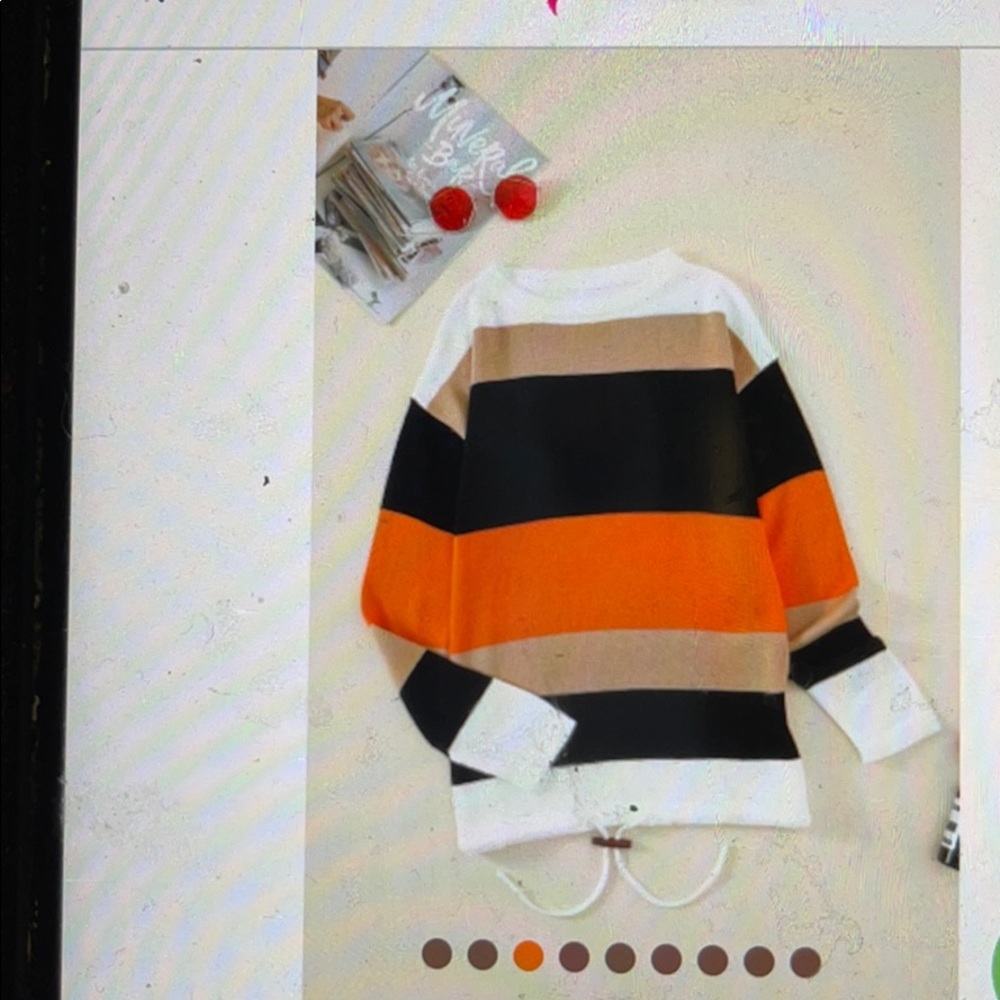 🧡HOST PICK🧡 Color Block Knit Sweater - Picture 3 of 3